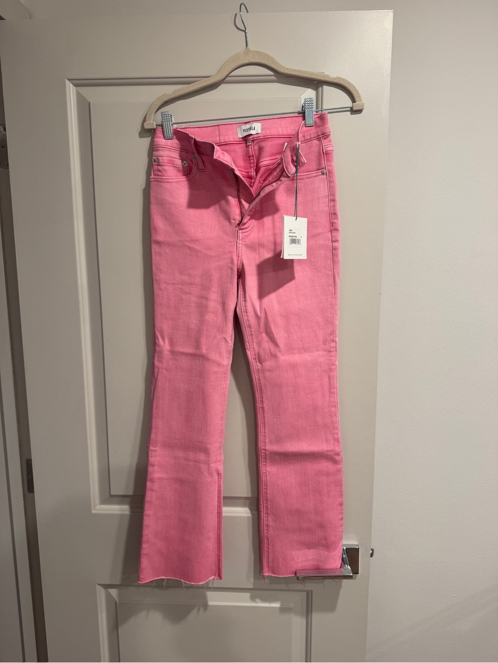 pistola Bubblegum Pink Wide-Leg Jeans